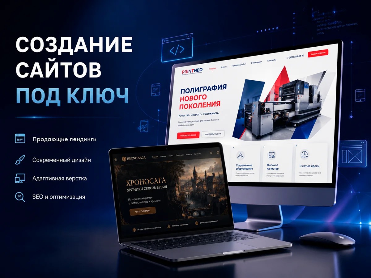 Создание сайта для бизнеса