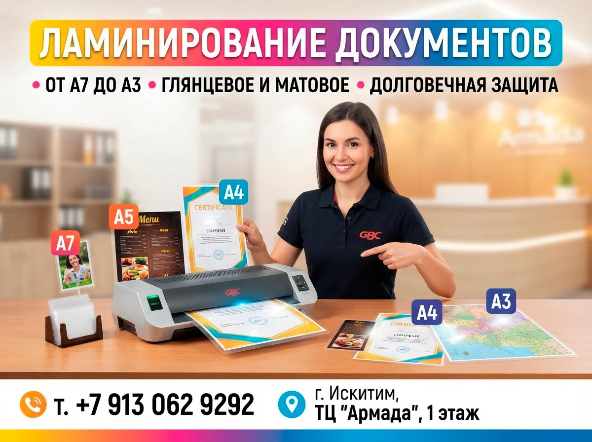 Ламинирование документов