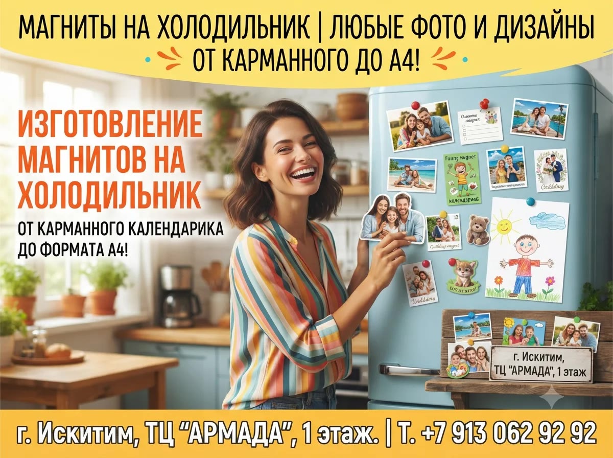 Магниты на холодильник