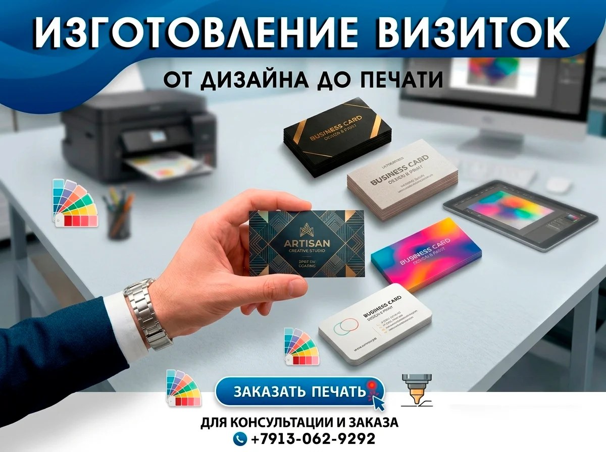Изготовление визиток